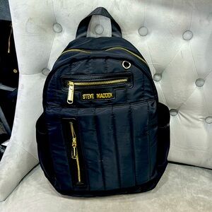 Steve Madden medium backpack with gold hardware new without tags